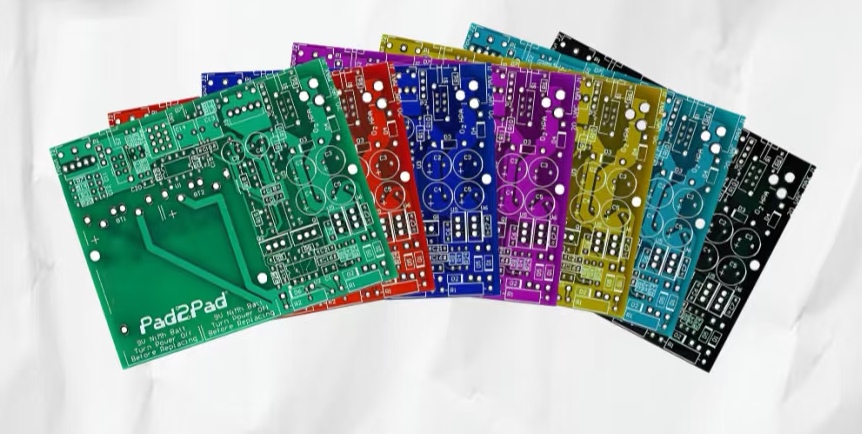 What is the difference between different colors of pcb boards