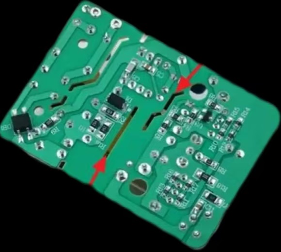 Do you know what those hollow strip-shaped lines on a PCB are called? 